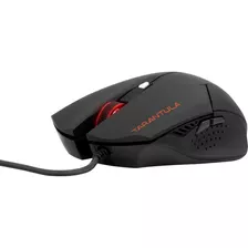 Mouse Gamer Preto Para Jogos Fortrek Spider Tarantula