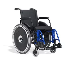 Cadeira De Rodas Avd 46 Cm Azul Marinho - Ortobras