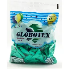 Balões/bexigas 11 Redondo Globotex Cor Verde-claro