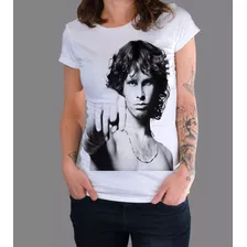 Camiseta Ou Baby Look Jim Morrison The Doors Rock N Roll