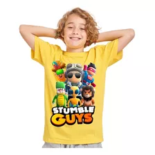 Camiseta Remera Stumble Guys En Diferente Colores Y Diseños 