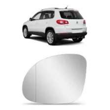 Lente Retrovisor Tiguan Ano 2009 2010 2011 2012 2013 2014 2015 2016 2017 Lado Esquerdo Com Base E Aquecimento Termico