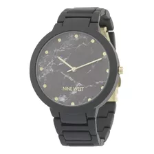 Reloj De Vestir De Cuarzo Japonés Nine West Para Mujer Con M