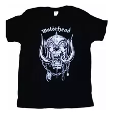 Remera Estampada Motorhead Mod02 -serigrafía