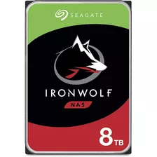 Disco Duro Para Nas Seagate Ironwolf 3.5'' 8tb Sata Iii 