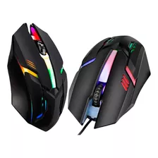 Mouse Gamer Usb Led Rgb 1200dpi- Ms-62