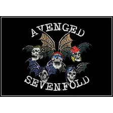 Poster Banda Avenged Sevenfold 30x42cm Av7 Plastificado