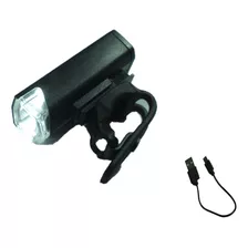 Farol Sinalizador Para Bike Recarregavel Led