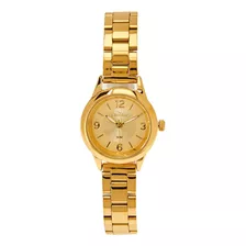 Mini Relógio Feminino Analógico Co2035naq/4x Dourado Condor