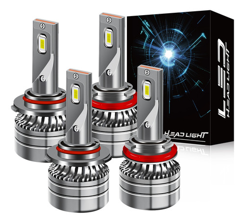 4 X 2-6pack 10/set T10 Cob Led Del Coche 12v 23x12x12mm