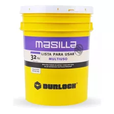 Masilla Placas De Yeso Durlock 32 Kg Lista Para Usar