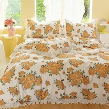 Juego Sabanas Ropa De Cama+funda De Plumon 1.5plazas Hshbls2