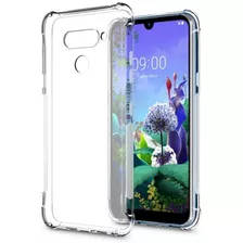 Funda Borde Reforzado Transparente Para LG K50s 