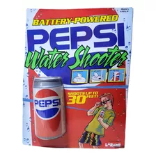 Pepsi, Water Shooter, 1989, Nuevo Sin Abrir, Tirador Agua
