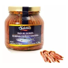 Anchova Aliche Argentino Di Salerno 1,5kg Para Food Service