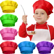 Gorro De Chef Para Niños De 6 Piezas, Gorro De Chef Pa...