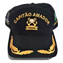 Arrais Capitão Amador Boné Bordado