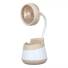 Ventilador De Escritorio Para Guardar Lápices, Bonito Adorno