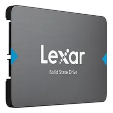 Disco Estado Solido Ssd 240gb Lexar Nq100 2.5in Notebook Pc Color Negro