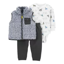 Trio Body Calça Bebê Carters Menino Importado Eua Original