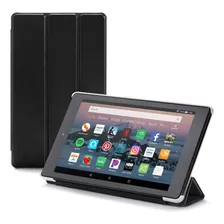 Nupro Tri-fold Standing Case For Fire Hd 8 Tablet, Black (c.