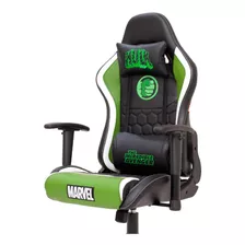 Cadeira Gamer Marvel Hulk Gaming Pro Reclinável Braço 3d