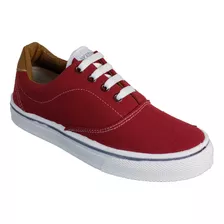 Zapatillas Skate Lona Nautica Reforzada 80 Pancha Cordon 