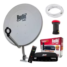 Kit Antena Parabólica Ku Completa Lnbf Receptor Bs9900s 5g