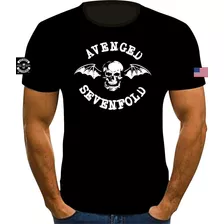 Camisa Camiseta Banda Avenged Sevenfold A7x Rock Heavy Metal