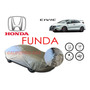 Cubierta Funda Cubre Auto Afelpada Honda Civic 2.0l 2018