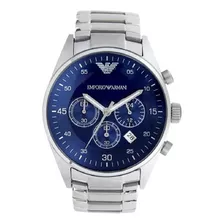 Reloj Emporio Armani Ar5860 Azul Sellado Nuevo En Caja 