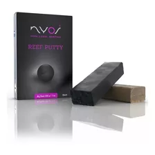 Reef Putty 200g Nyos Cola Epoxi Preta P/ Fixar Corais Rochas