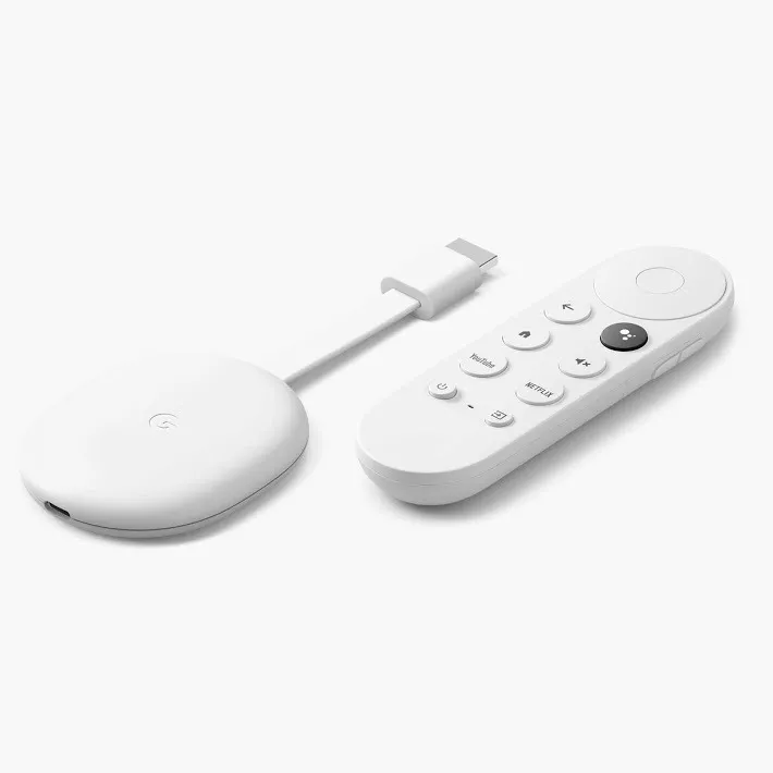 Google Chromecast Con Google Tv 4k + Control Remoto