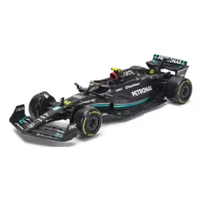 Miniatura Bburago F1 Mercedes-amg W14 2023 Lewis Hamilton 44