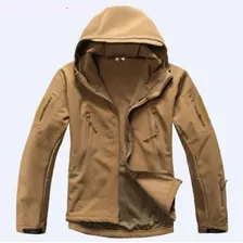 Campera Tactica Militar Travesia Caza Montaña Aventura Tan