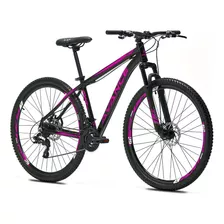 Bicicleta Aro 29 Aluminio Avance Force 24v Freio A Disco Tamanho Do Quadro 19 Cor Rosa