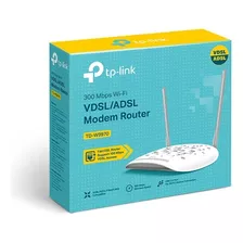 Modem Router Vdsl/adsl Usb 2 Antenas Tp Link Tdw9970 300mbps