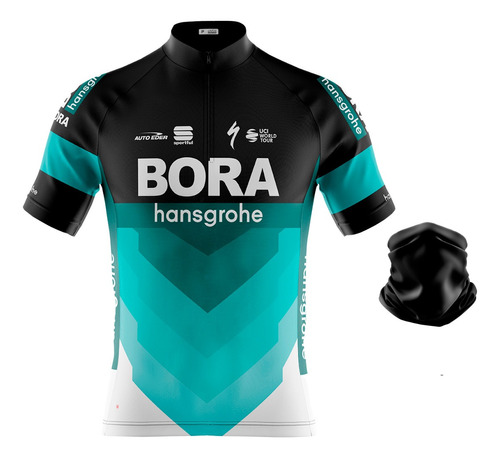 Camisa De Ciclismo Bora Tour De France Equipes Mtb