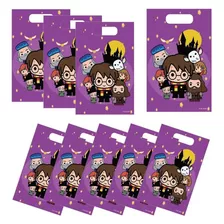 Pack 10 Bolsas Dulces Harry Potter Cumpleaños Cotillon