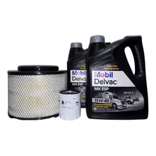 Kit Cambio Aceite 15w40 Mobil Mazda Bt50 2.5 Diesel +2filtro