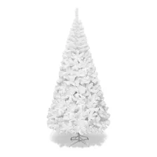 Árbol De Navidad Blanco De 2.43m Costway Mod. Cm19736
