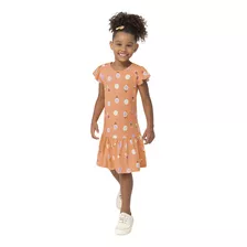 Vestido Infantil Feminino Verão Estiloso Malwee