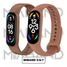 Malla Correa Compatible Con Reloj Xiaomi Mi Band 3 4 5 6 7