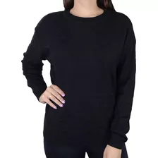 Blusa Feminina Facinelli By Mooncity Tricot Preta - 650966