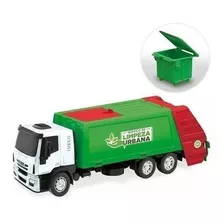 Brinquedo Caminhão Iveco Coletor Lixo Usual