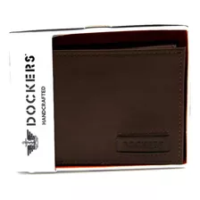 Cartera Dockers Nueva De Hombre Piel Bifold