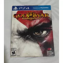 Jogo Mídia Fisica God Of War 3 Remasterizado Ps4