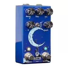 Pedal De Efectos De Reverberación Walrus Audio Sötvå Color Blue