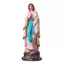 Imagem Nossa Senhora De Lourdes Lurdes 20cm Importada Resina