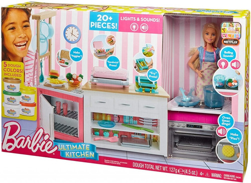   Barbie Cozinha De Luxo Mattel